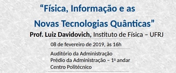Colóquio de Encerramento da Escola de Verão de Física de Curitiba