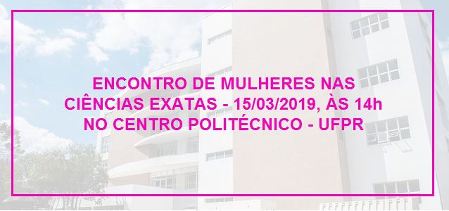 MULHERES NAS CIÊNCIAS EXATAS