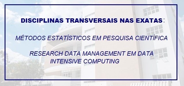 O SETOR DE EXATAS PARTICIPA DO PROGRAMA DE  DISCIPLINAS TRANSVERSAIS DA PRPPG