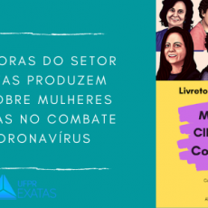 Professoras do Setor de Exatas produzem livro sobre mulheres cientistas no combate ao coronavírus