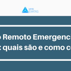 Ensino Remoto Emergencial e os desafios: quais são e como contornar